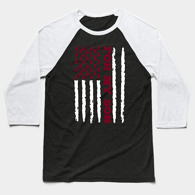 Sickle Cell Son Baseball T-Shirt by mikevdv2001